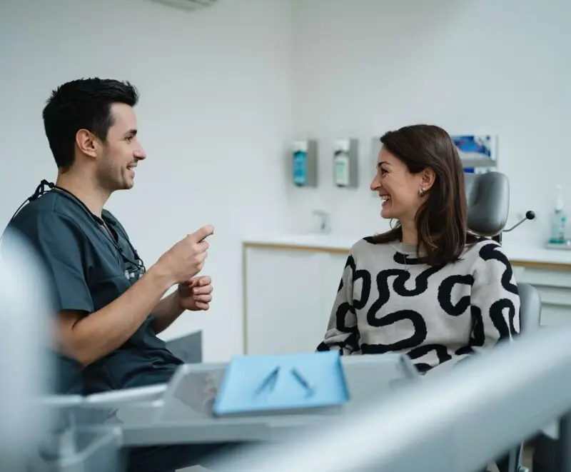 Individuelle Beratung in der Oralchirurgie nahe Wertheim.